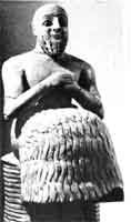 Статуэтка Эбих-ила из Мари. Ок. 2500 г. до н, э. Париж. Лувр
