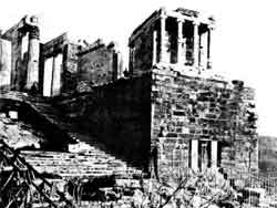Акрополь в Афинах. Храм. Ники Аптерос