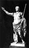 Статуя Августа из Прима-Порта. Начало I в. н.э. Рим. Ватикан.