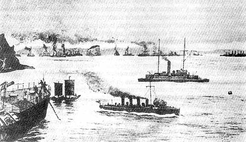 Осада Порт-Атрута японским флотом