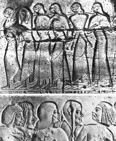 Хеттские пленники на египетских памятниках
