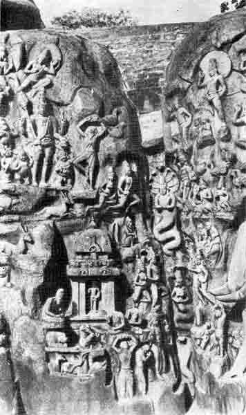 Скульптура из Махабалипурама