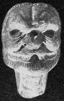 Голова демона. Ассирия. Первая половина I тысячелетия до н. э. 