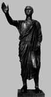 Статуя римского гражданина («Оратор»). Около 100 г. до и. э. Бронза