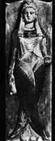Жрица карфагенской богини Танит. Рельеф крышки саркофага. II в. до н. э. Мрамор