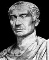 Голова статуи Юлия Цезаря. I в. н. э. Мрамор.