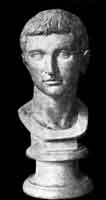 Октавиан. Скульптура конца I в. до н.  э. Мрамор.