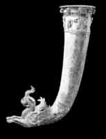 Бронзовая   сакская   курильница  с фигурками львов и верблюдов. V—III вв. до н. э.