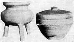 Ханьская керамика, найденная  во Вьетнаме. I в. до н. э. — I в. н. э.