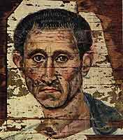 Портрет пожилогшо мужчины из Флюма. Вторая половина I в.— начало II в. н.э. Энкаустика