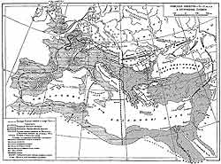 Римская империя в IV-V вв. н.э. и Вторжение племен