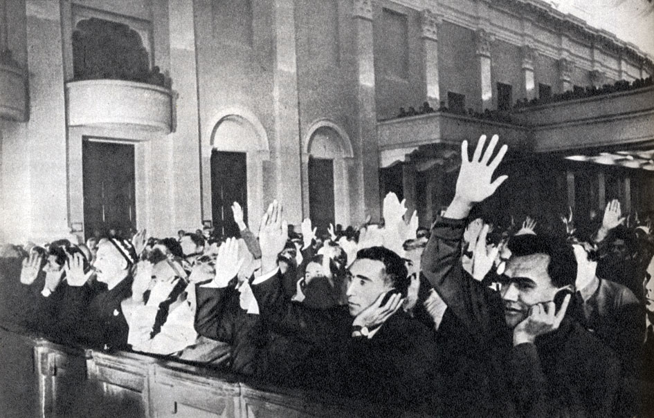 Внеочередная V сессия Верховного Совета СССР. Принятие Западной Украины в состав СССР. 1 ноября 1939 г.