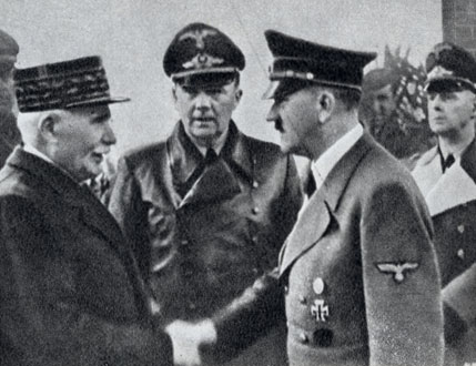 Встреча Петэна и Гитлера в Монтуаре. 24 октября 1940 г.