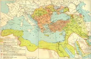Османская империя  и её агрессия в XVI - XVII вв.