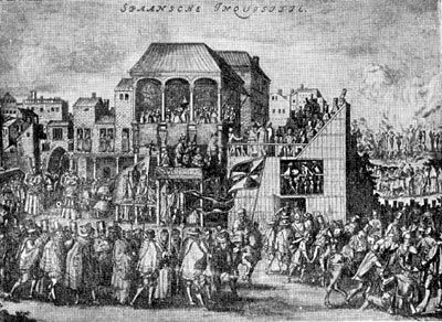 Инквизиция в Испании. Голландский офот 1560 г.
