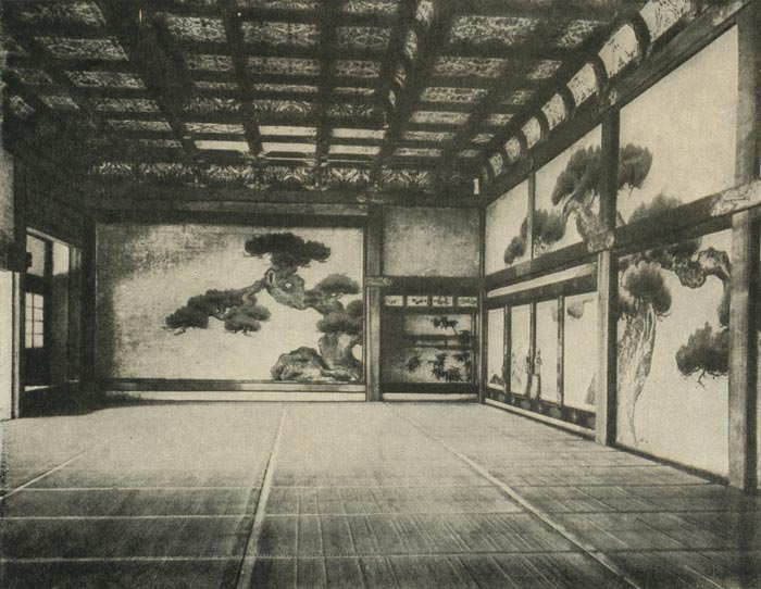 Интерьер замка Нидзё. 1602 - 1603 гг.