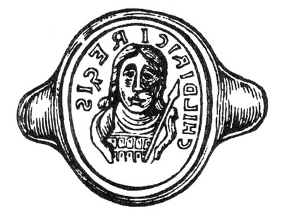Перстень-печать короля Хильдерика отца Хлодвига