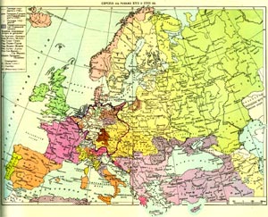 Европа на рубеже XVII и XVIII вв.