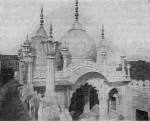 Жемчужная мечеть в Агре. 1648-1655 гг.