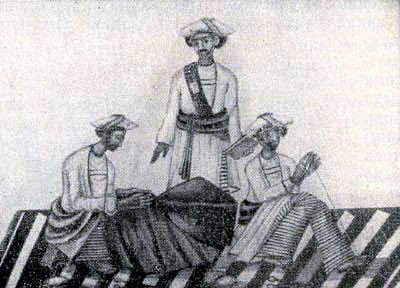 Портные. Рисунок Камалпати Лала (?). Около 1820 г.