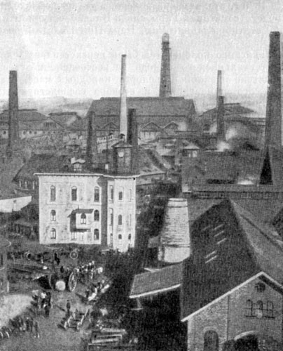 Сталелитейные заводы Круппа. Фотография 1861 г.