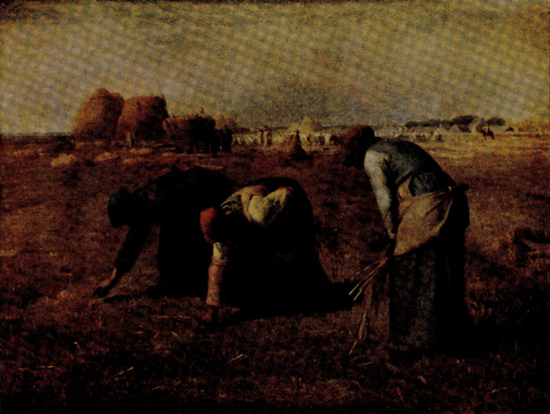 Сборщицы колосьев. Ж. Ф. Милле. 1857 г.
