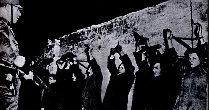 Расправа гитлеровцев с антифашистами в ночь поджога рейхстага. Берлин. 1933 г. 