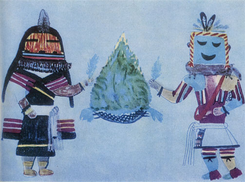 Качины - обрядовые фигурки у индейцев пуэбло