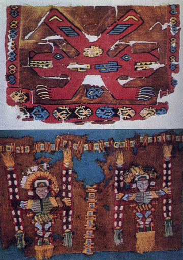 Пончо (накидка). Инкская культура