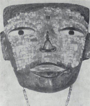Мозаичная маска. Теотиуаканская культура