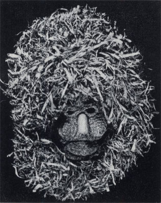 Обрядовая маска из листьев кукурузы. Искусство ирокезов