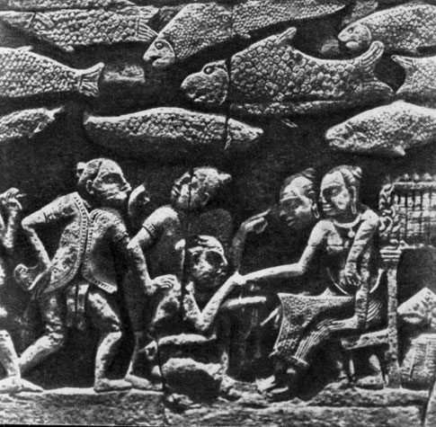 Рельеф из Ангкор-Вата