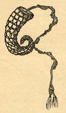 Футляр для трута, сделанный из хвоста броненосца (индейцы тапьете и тоба, Южная Америка)