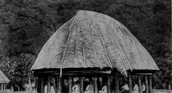 Самоанский круглый дом. Вожди собрались на совет