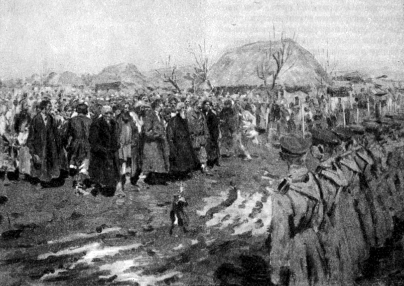 Бунт в деревне. С. В. Иванов. 1889 г.