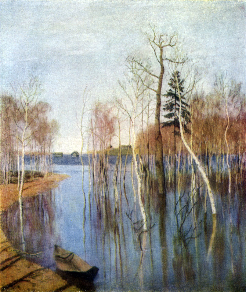 Весна. Большая вода. И.И. Левитан. 1897 г.