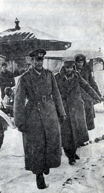 Пленение Ф. Паулюса и его штаба советскими войсками