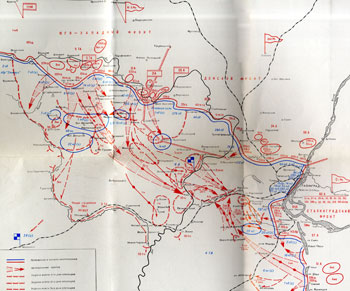 План контрнаступления Советских войск под Сталинградом (ноябрь 1942 г.)