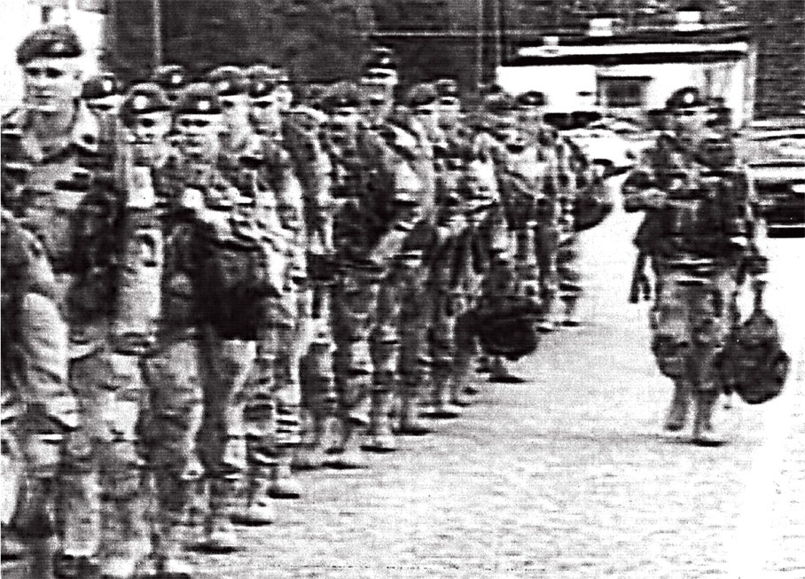 Сосредоточение войск НАТО на территории ФРГ вблизи границы с Чехословакией. Август 1968 г.