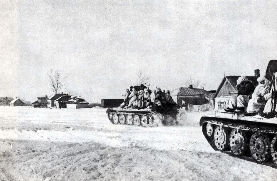 'Танковый десант, Барвенково, 1942 г.'