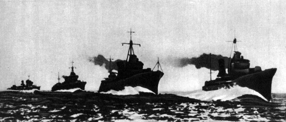 'Готовясь к войне, Япония создавала могучий океанский флот'