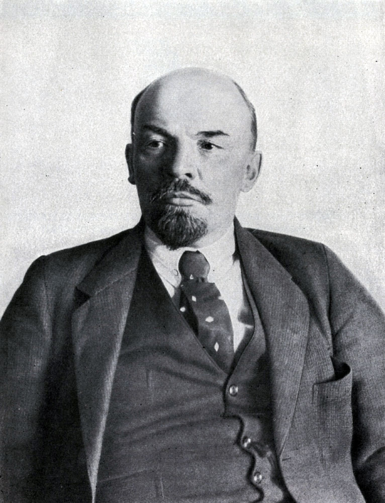 В. И. Ленин. Фотография. 1918 г.