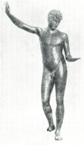 'Юноша из Марафона'. Статуя после реставрации