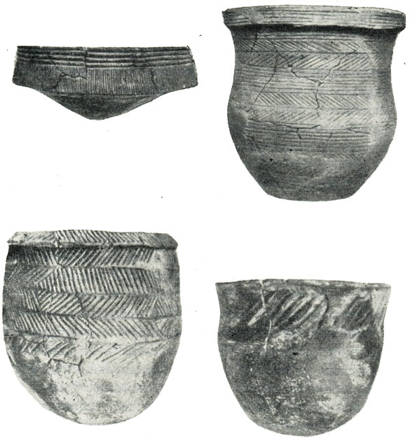 Некоторые виды керамики эпохи неолита. Западная Европа