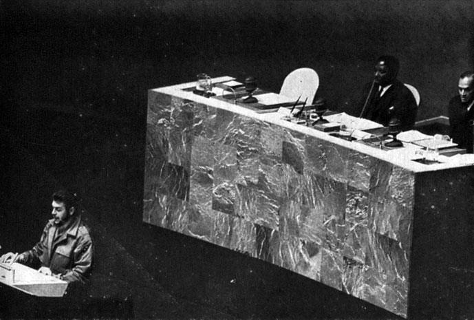 На ассамблее ООН в Нью-Йорке, конец 1964 года