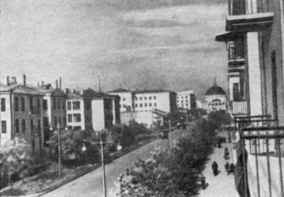 Улица Мира в Сталинграде