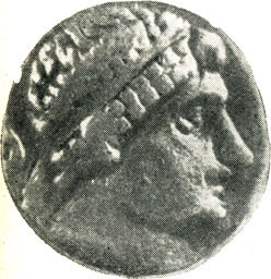 Монета Диодота I. Серебро. III в. до н. э. Государственный Эрмитаж