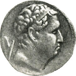 Монета Евтидема I. Серебро. III-II вв. до н. э. Государственный Эрмитаж