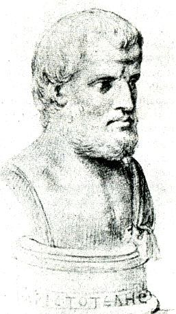 Аристотель. Рисунок Т. Галле. Ватикан