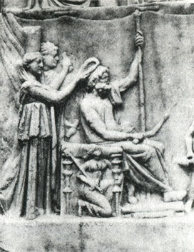 Арсиноя III и Птолемей IV. Лондон